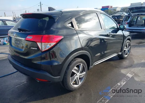 2021 Honda Hr-V Awd Ex from USA, damaged, VIN 3CZRU6H50MM742278